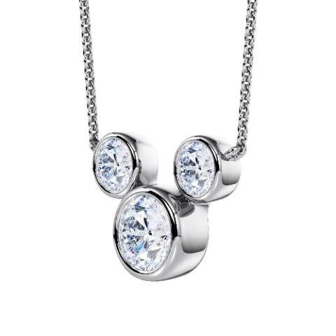 Minnie Mouse – Gold Necklace