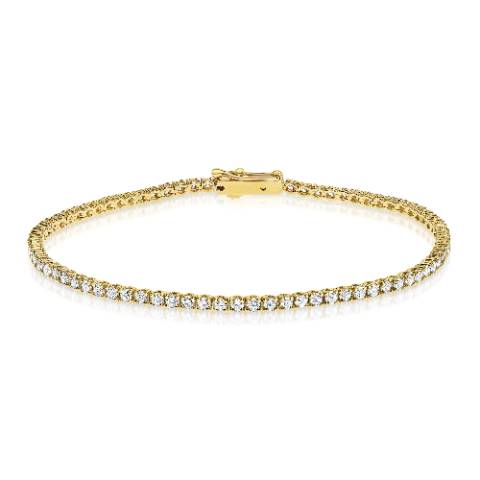 צמיד טניס יהלומים דגם סקרלט 2.7 קראט