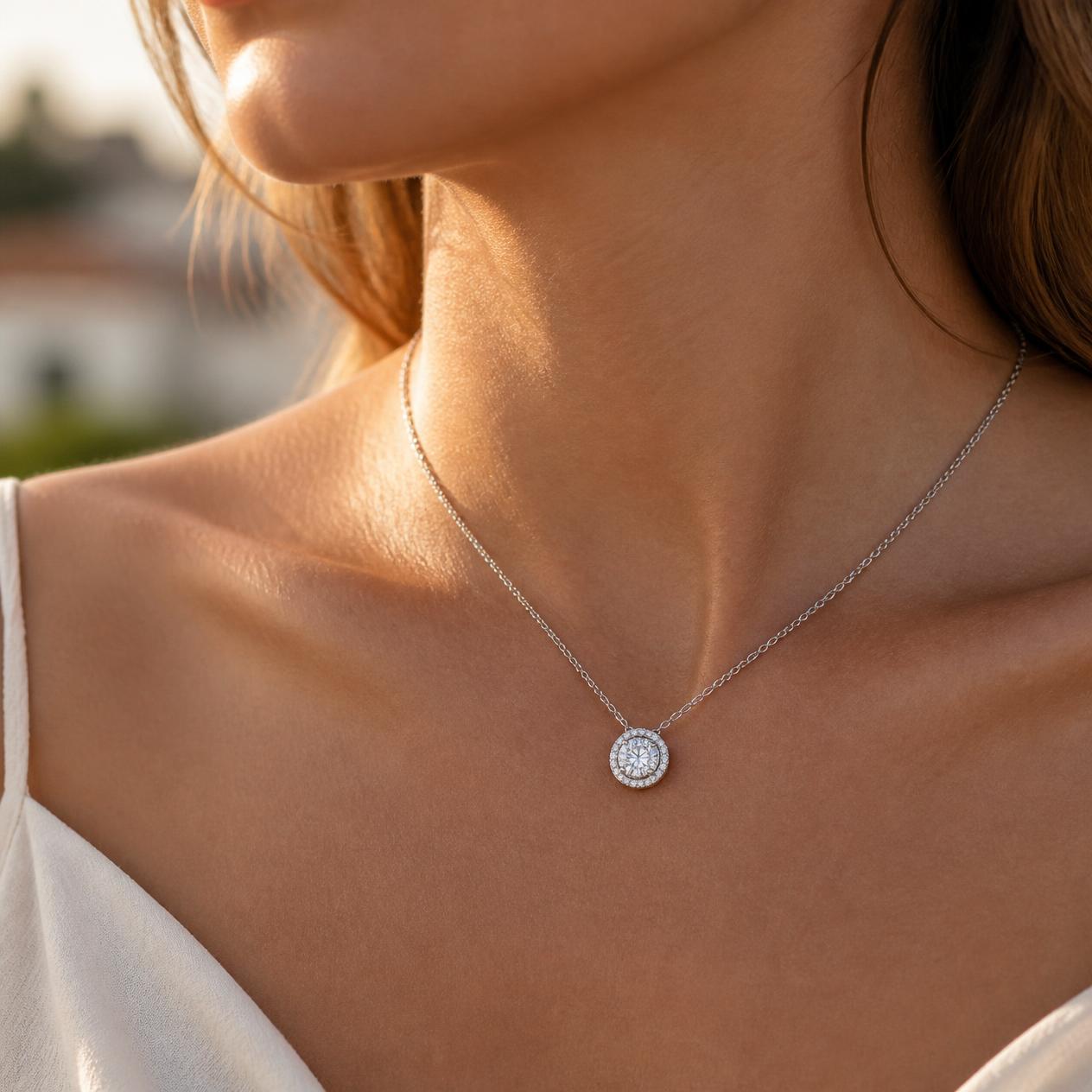 Unique Hallo – Diamond Necklace