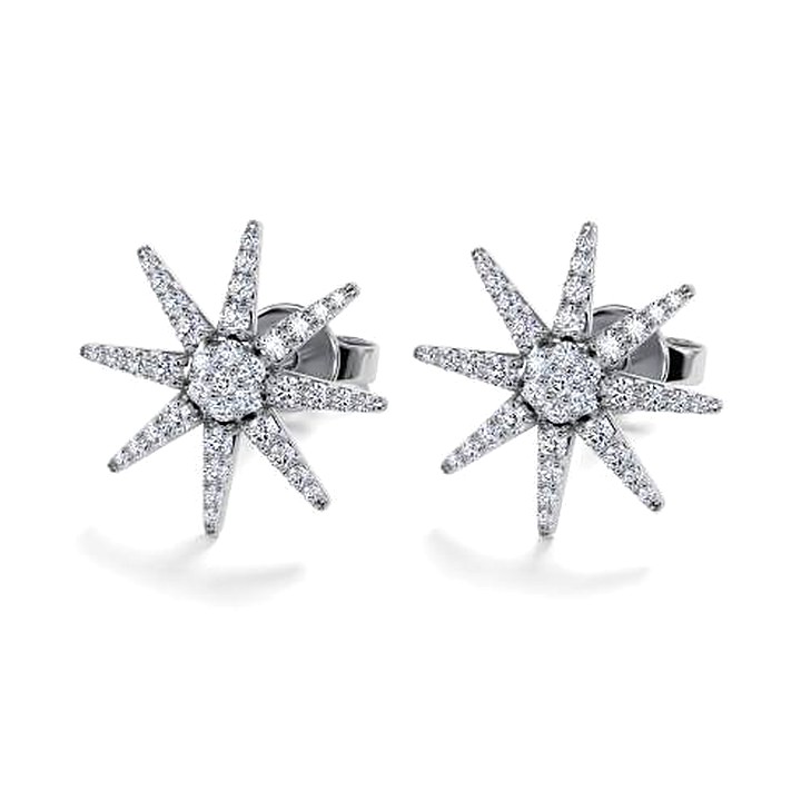 Star Fish – Diamond Earrings