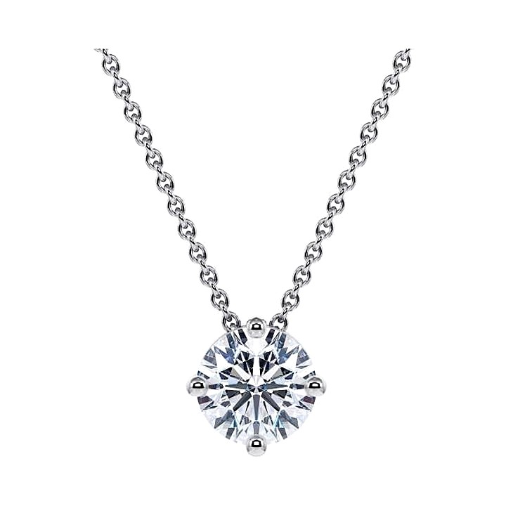 Unique Solitaire – Diamond Necklace