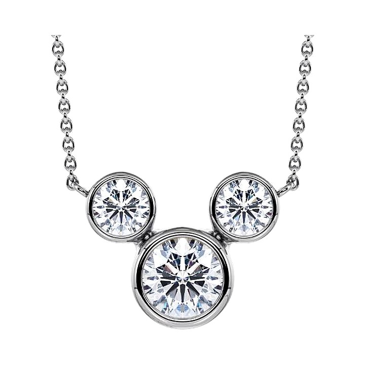 Minnie Mouse – Gold Necklace